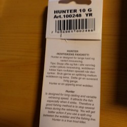 Hunter, Ørret Trout 10g Hunter, Ørret Trout 10g