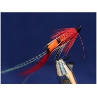 Ally's shrimp, rød (dobbelkrok)