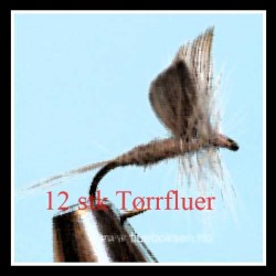 12skt Tørrfluer (random)