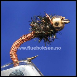 Goldhead, Brassie Copper, nymfe Goldhead, Brassie Copper, nymfe