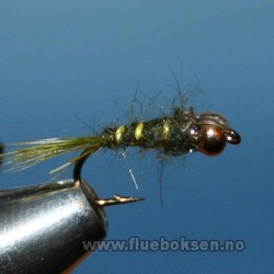 Goldhead, Hares Ear Olive Goldhead, Hares Ear Olive