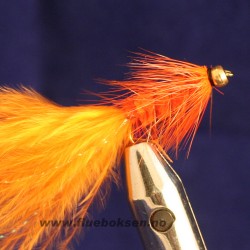 Wooly Bugger Orange, Goldhead Wooly Bugger Orange, Goldhead