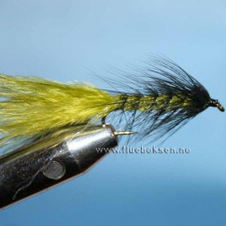 Wooly Bugger, Oliven/Sort Wooly Bugger, Oliven/Sort