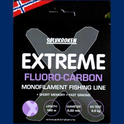 Sølvkroken Extreme Fluoro-carbon, 0,22mm Sølvkroken Extreme Fluoro-carbon, 0,22mm