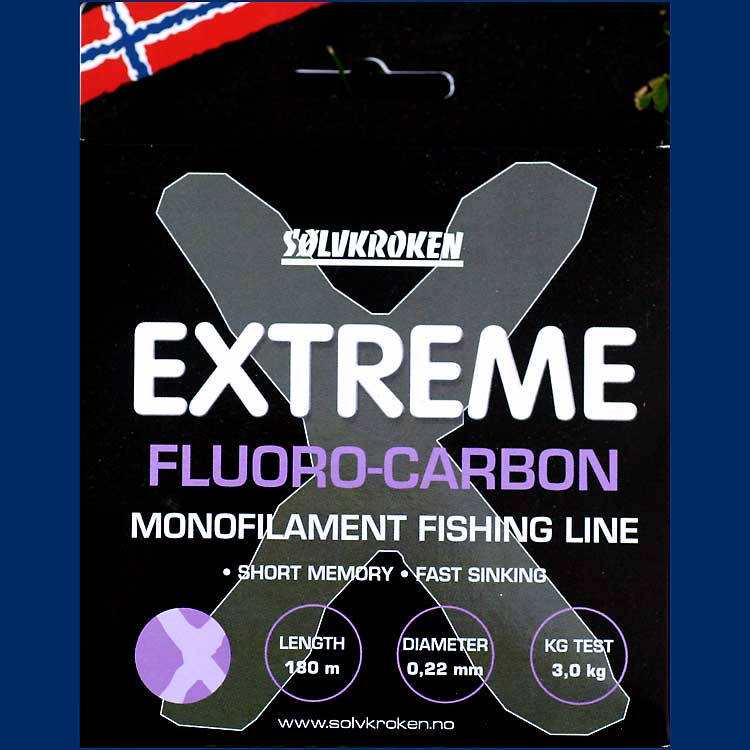 Fiskesnøre Fluoro Carbon Elastisk trådsnelle HVIT 6.0 0772