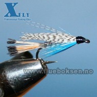 Teal Blue & Silver (våt) xfly