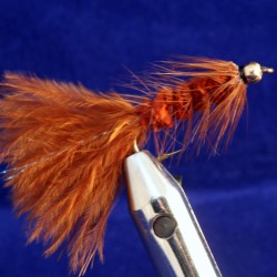 Wooly Bugger Brown, Goldhead Wooly Bugger Brown, Goldhead