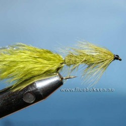 Wooly Bugger, Oliven Wooly Bugger, Oliven